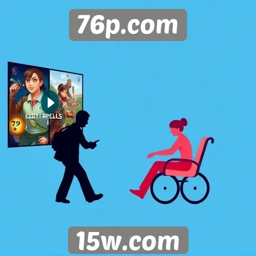 Acessibilidade e usabilidade no site de jogos 76p.com